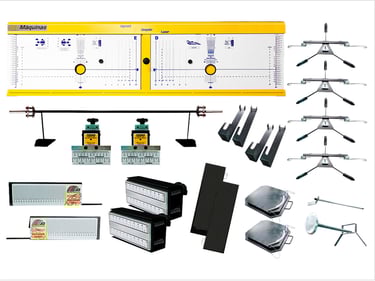 alinhador laser 200 para valas, alinhamento automotivo, geometria veicular