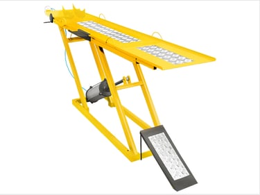 Rampa Pneumática para Motos 250 Kg JM Máquinas Elevador Pneumático para Motos Oficina de Moto