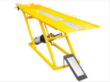 Rampa Pneumática para Motos 350 Kg JM Máquinas Elevador Pneumático para Motos Oficina de Moto