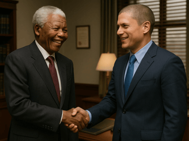 (Rencontre fictive)  Mandela est resté 27 ans en prison - Journée Internationale