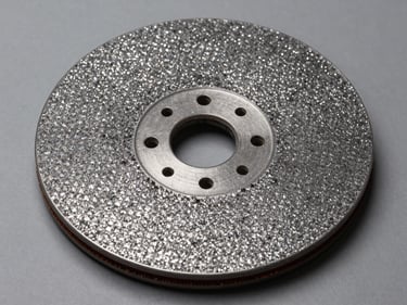 Metal bond flat diamond grinding wheel for optical glass and silicon wafers
