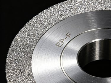 EP-F flat cup electroplated diamond wheel for surface grinding and form dressing
