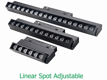 Rotating Linear Track Light