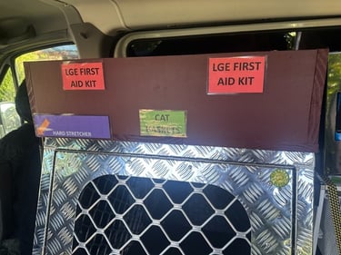 Storage Area on cage 1