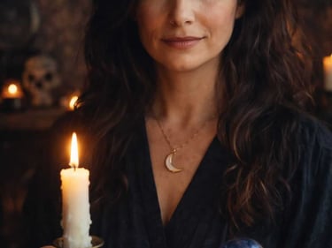 alba praticienne en rituel