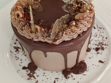 Professional Chocolate cake made at Upskill Hospitality LLC