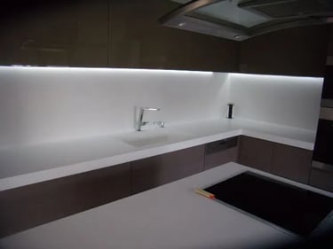 κοριαν πάγκοι κουζίνας θεσσαλονικη - κατασκευή τοποθέτηση