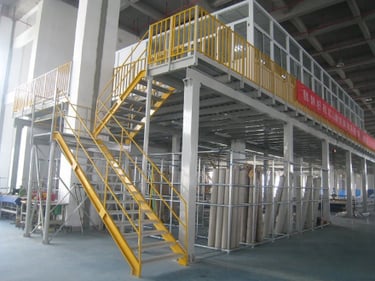 MONTAJE DE PLATAFORMAS EN ACERO ASTM A36