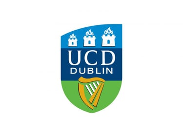a logo for the university of dublin