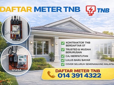 Daftar meter TNB suraya