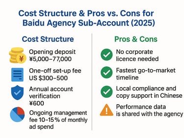 Baidu agency pros and cons
