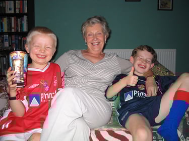Grandma, Matt and Ben