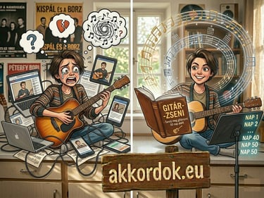 Tanulj gitározni online - tanfolyam