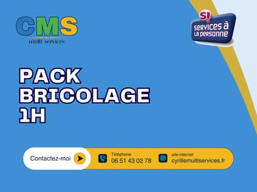 Pack bricolage 1h à Belfort – petit travail à domicile