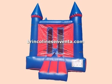 10x10 brincolin para fiestas azul rojo en venta