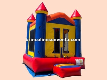 11x11 brincolin castillo inflable multicolor