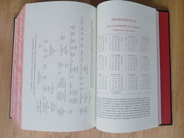 pages de l'édition collector de la seigneur des anneaux 