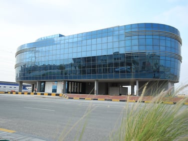 Aluminum Curtain wall in Qatar in Ezdan oasis al wukair