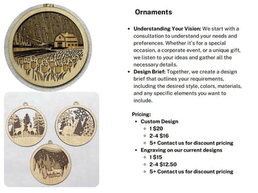 Ornament pricing