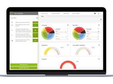 fluentSTOCK dashboard