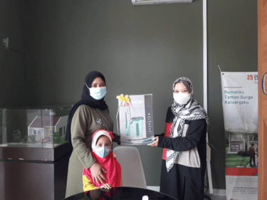 Foto Ibu Risma, pelanggan Griya Parama