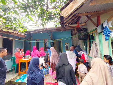 Kegiatan Posyandu Kenanga IV Kp. Tamiang Kuning RW.04