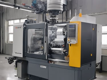 Maquina inyectora de plástico