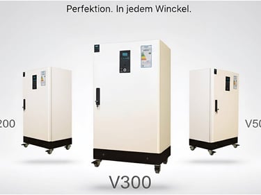 Lotus Plasma Therme Modelle V200, V300 und V500 – energieeffiziente Heizsysteme mit modernem Design