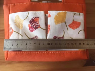 Dimension de largeur de l'organiseur de sac