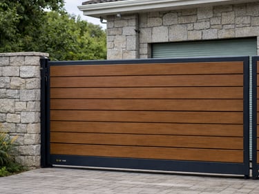 portón metálico en vigo