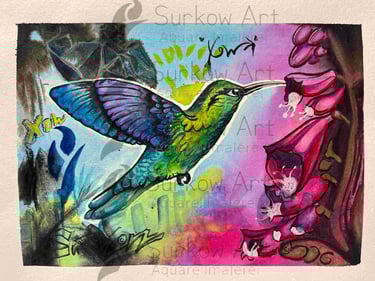 aquarell-kolibri-vollansicht-surkow-art-paul-surkow