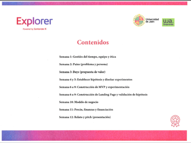 PARTE POSTERIOR DE CERTIFICADO DE PARATICIPACIÓN OTORGADO A FABIOLA GARCERA