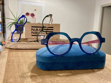 Montures créateur Naoned opticien Calliopée Optic