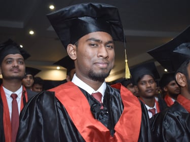 STUDENT GRADUATING INDIAN MALE