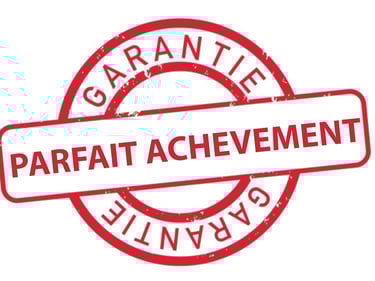 logo de la garantie de parfait achèvement travaux
