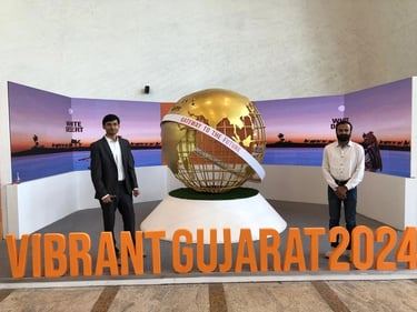 RisingIndia ThinkTank marks its presence at Vibrant Gujarat Summit 2024 Startup India
