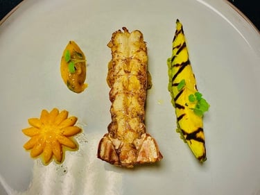 Homard mangue et avocat