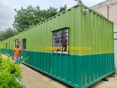 Integrity Enterprise Portable Office Cabin. The image is taken from project site.