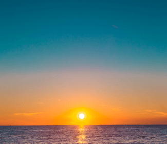 a sunset