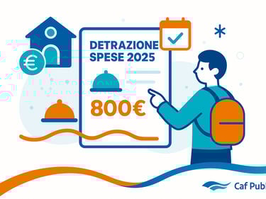 Detrazione spese scolastiche 2025 con guida CAF Public