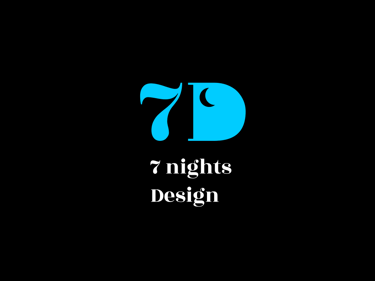7 Nights Design, Brand Identity.
