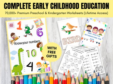 Preschool worksheets