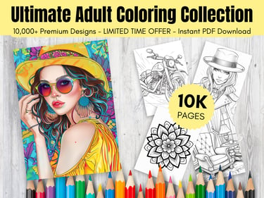 Coloring pages for adults