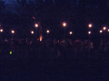 SpellboundCeremonies.com nighttime fire ritual