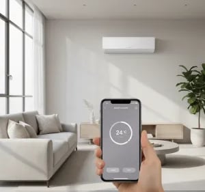 Pose de climatisation réversible par BH Bruno Holin à Montvendre pour un confort toute l’année