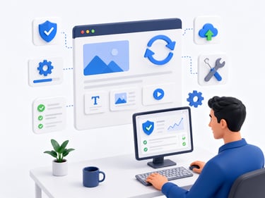 manutenção de sites