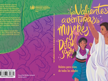 Portada de un libro para naciones unidas sobre genero