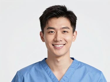 Professional headshot of Phoon Chee Hang, smiling, clean studio lighting