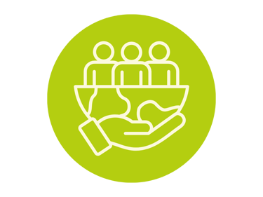 Impact and growth icon for website and SEO performance