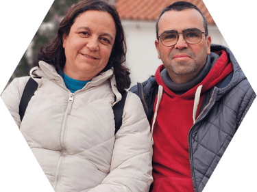 Os anfitriões da Casa do Mel